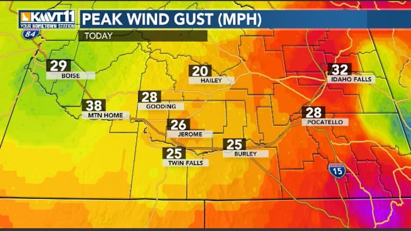 Strong winds expected