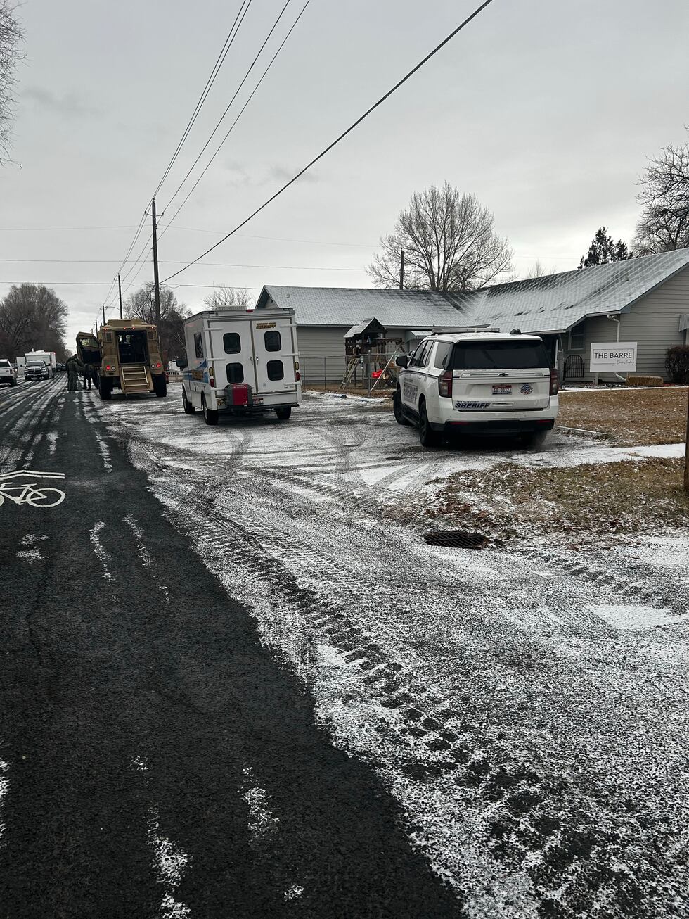 A man was taken into custody after a standoff with Twin Falls Police Wednesday morning at a...