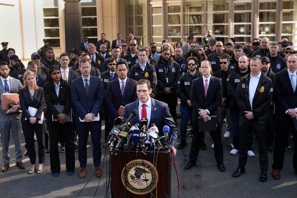 Frank Tarentino III, agente especial a cargo de la oficina de la DEA en Nueva York, señaló el...