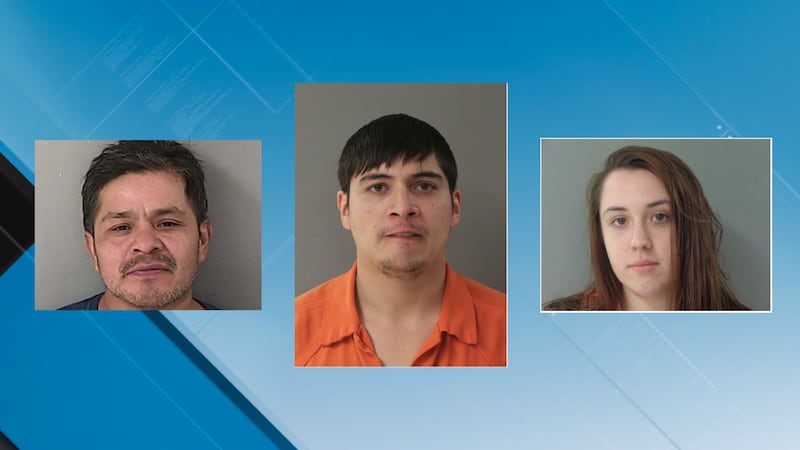 The Twin Falls County Sheriff’s Office said Jorge Vazquez-Guzman (left), Anthony DeGuzman...